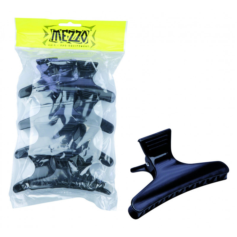 Pince Croco noire x12