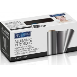 Aluminium silver 12 cm 15 microns