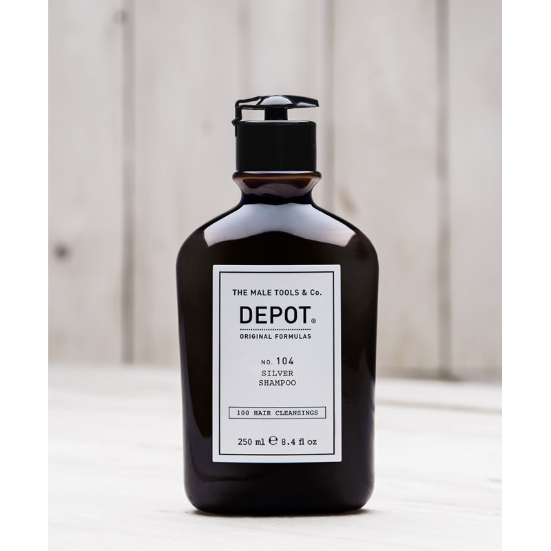 SHAMPOING SILVER 250ML DEPOT 104