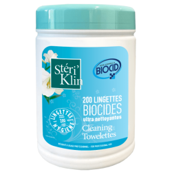 Lingettes désinfectantes x200