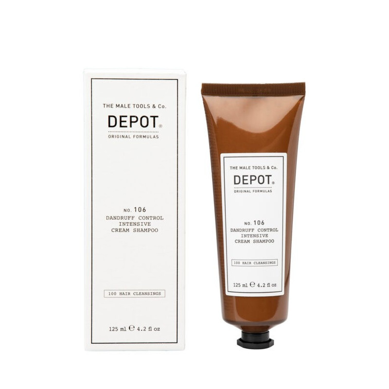SHAMPOING CREME ANTI PEL 125ML DEPOT 106