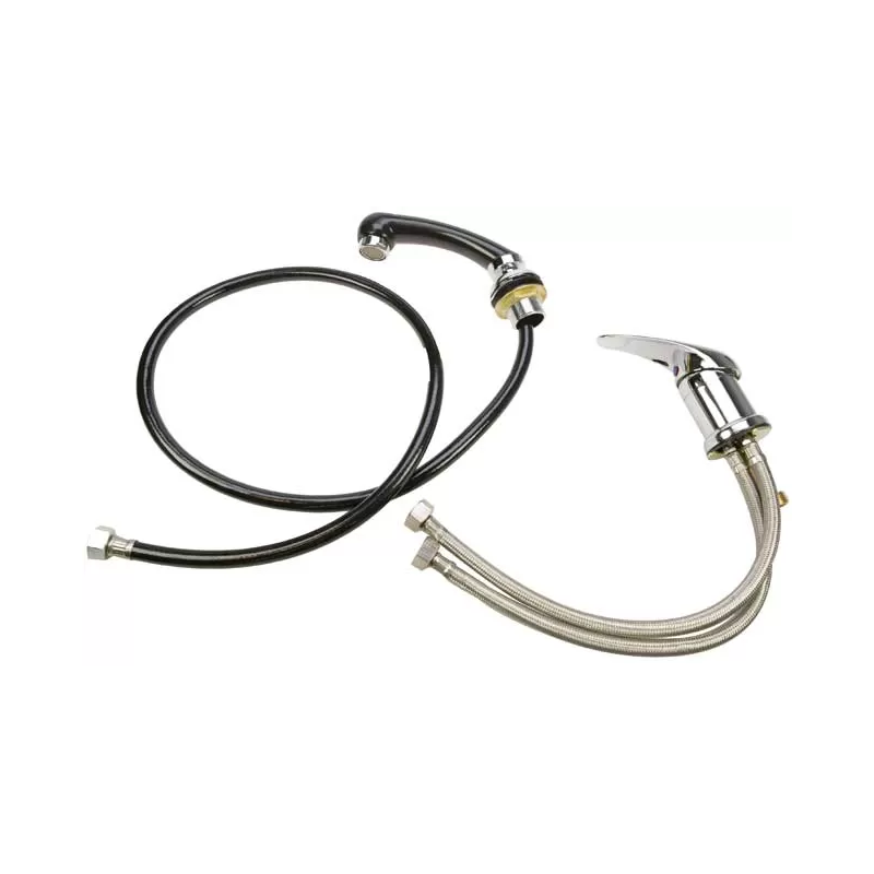 Mitigeur complet avec douchette et flexibles