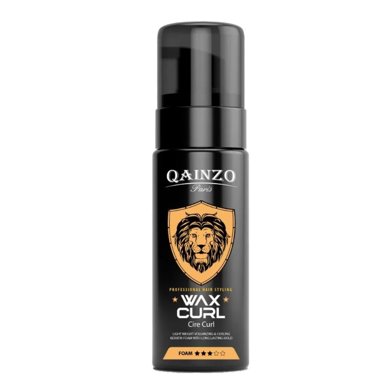 MOUSSE WAX CURL QAINZO 150ML